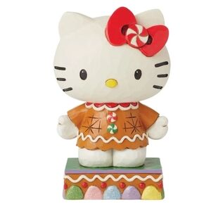 Jim Shore Hello Kitty Collection, as Gingerbread Figurine,  6015963, NEW IN BOX!